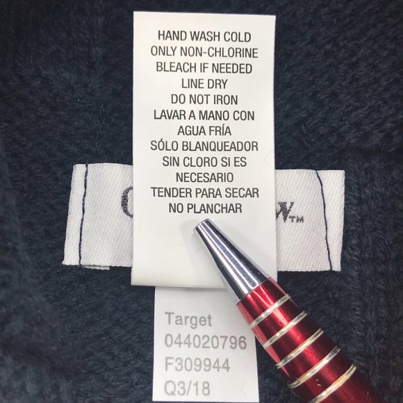 Goodfellow and Co Men's Knit Hat Navy Blue Textured New - Picture 6 of 8